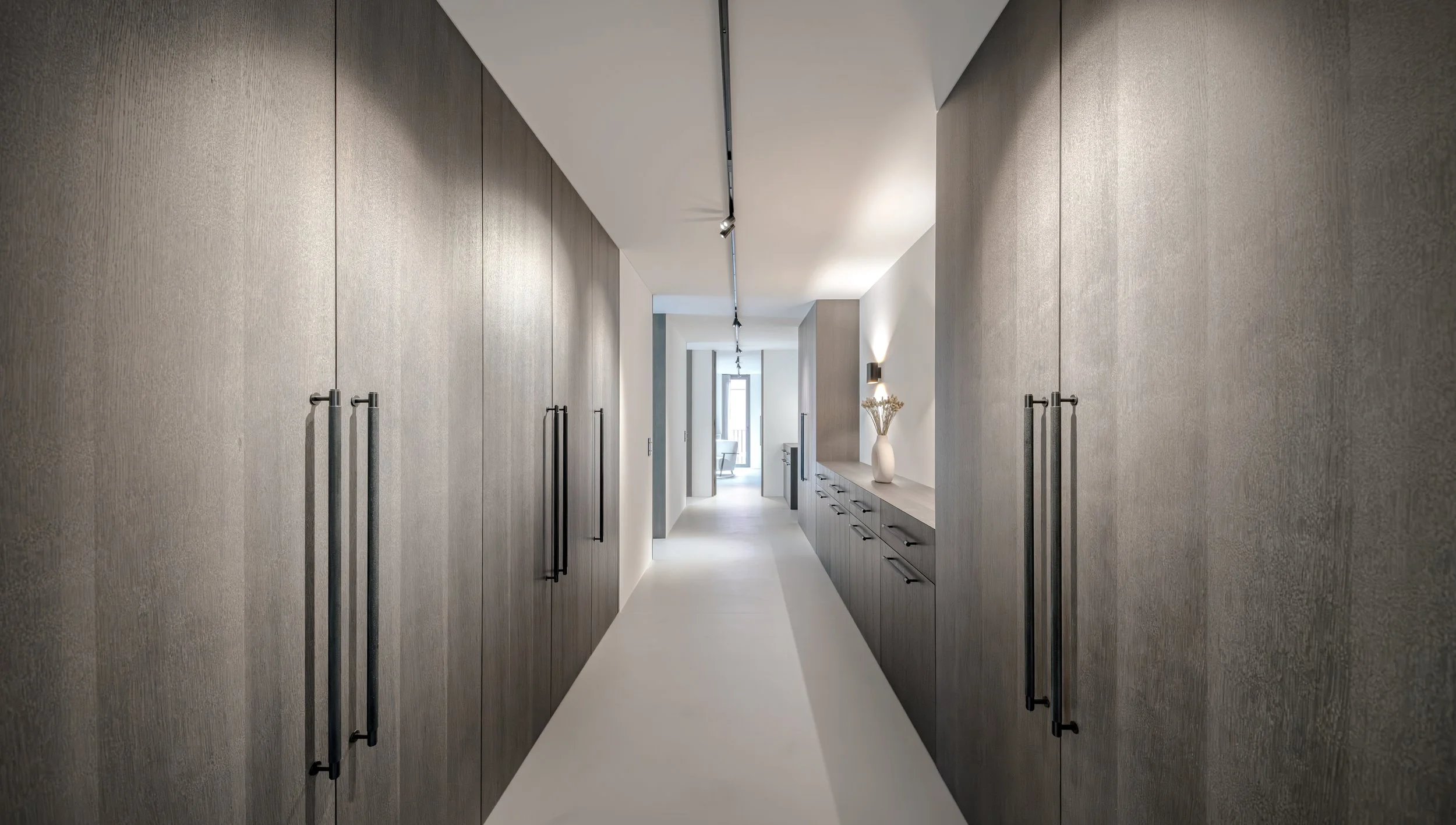 Puro Panorama – Terrassenhaus Ennetbürgen, Wohnraum mit Seeblick